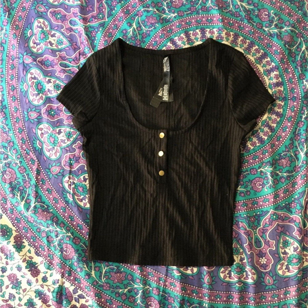 ribbed crop top
